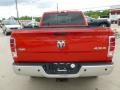 2011 Flame Red Dodge Ram 2500 HD Laramie Crew Cab 4x4  photo #4