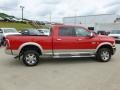 2011 Flame Red Dodge Ram 2500 HD Laramie Crew Cab 4x4  photo #6