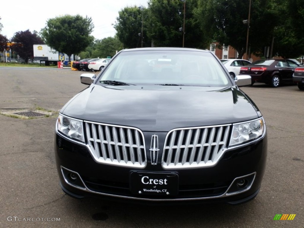 2012 MKZ AWD - Tuxedo Black Metallic / Dark Charcoal photo #3