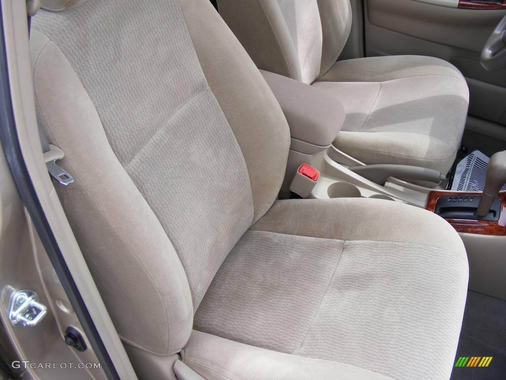 2005 Corolla LE - Desert Sand Mica / Pebble Beige photo #22