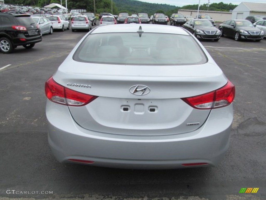 2013 Elantra Limited - Silver / Gray photo #5