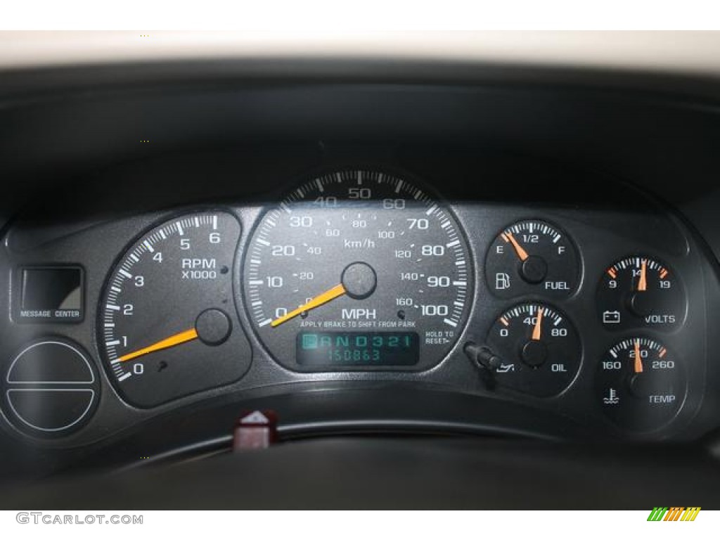 2001 GMC Yukon XL SLE 4x4 Gauges Photos