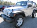 2008 Bright Silver Metallic Jeep Wrangler X 4x4  photo #3