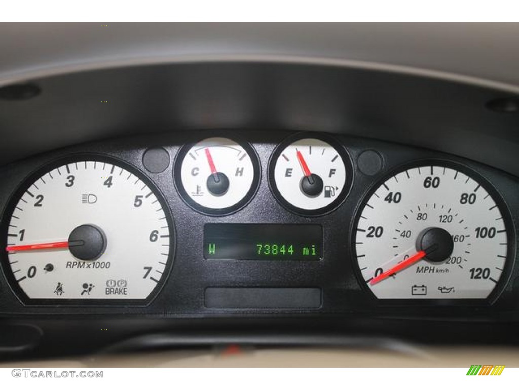 2007 Ford Taurus SEL Gauges Photo #66535143