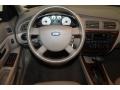 2007 Ford Taurus Medium/Dark Pebble Interior Steering Wheel Photo