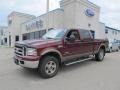 Dark Toreador Red Metallic - F250 Super Duty Lariat FX4 Crew Cab 4x4 Photo No. 1