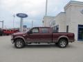 2005 Dark Toreador Red Metallic Ford F250 Super Duty Lariat FX4 Crew Cab 4x4  photo #2