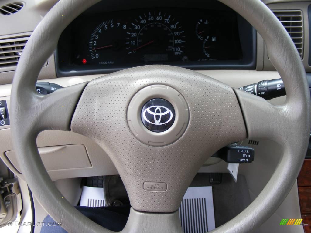 2005 Corolla LE - Desert Sand Mica / Pebble Beige photo #39