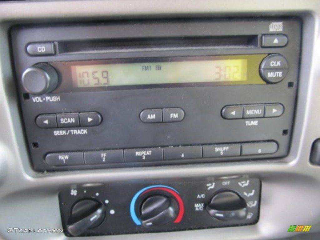 2006 Ford Ranger XLT SuperCab 4x4 Audio System Photo #66535599