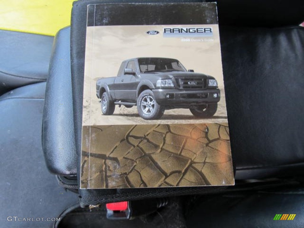 2006 Ranger XLT SuperCab 4x4 - Screaming Yellow / Medium Dark Flint photo #13