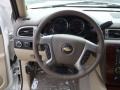 Light Cashmere/Dark Cashmere 2012 Chevrolet Suburban LTZ Steering Wheel