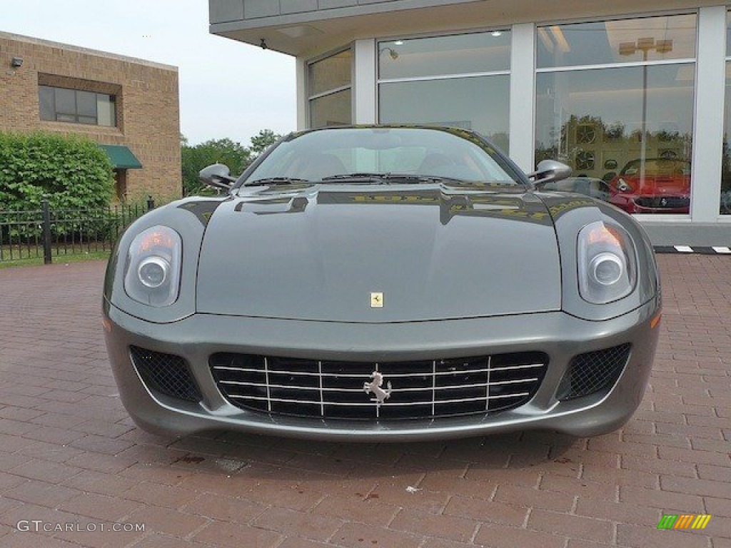 Grigio Silverstone (Dark Grey Metallic) 2007 Ferrari 599 GTB Fiorano Standard 599 GTB Fiorano Model Exterior Photo #66536292