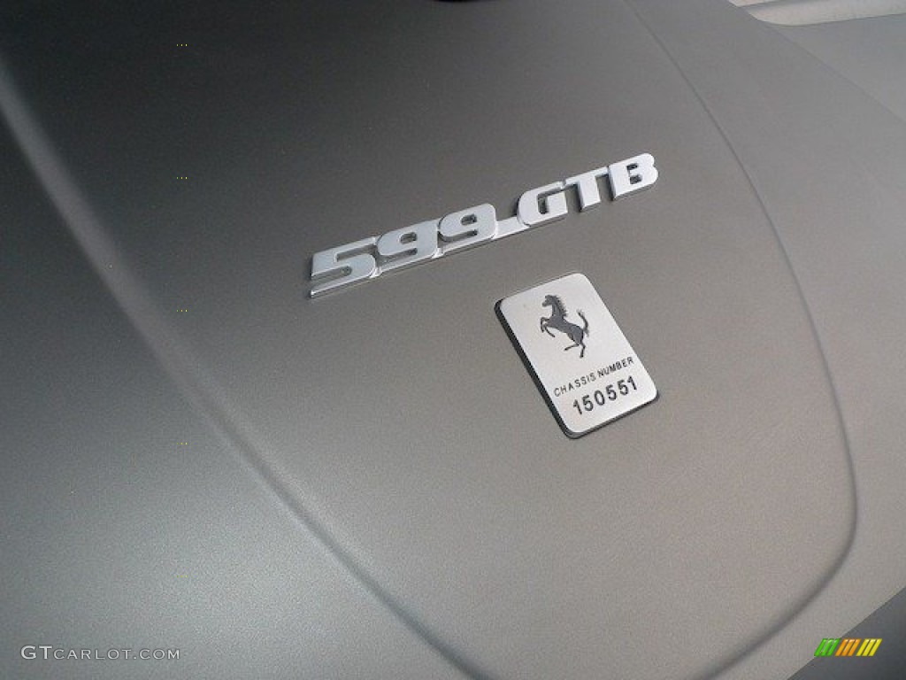 2007 Ferrari 599 GTB Fiorano Standard 599 GTB Fiorano Model Marks and Logos Photos