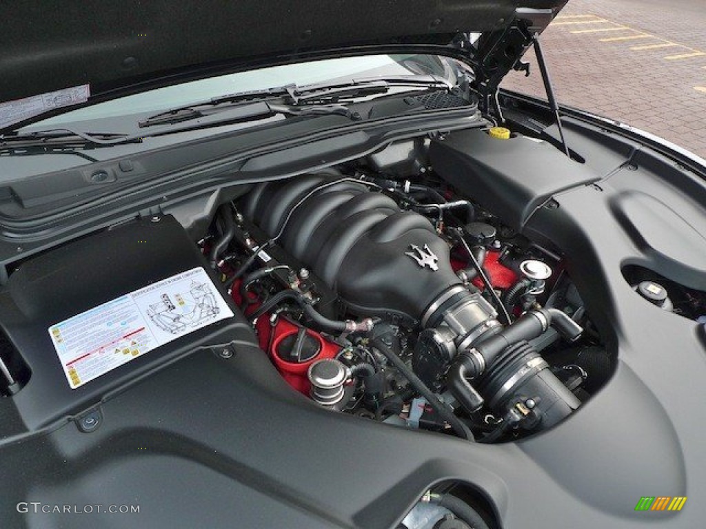 2012 Maserati GranTurismo S Automatic 4.7 Liter DOHC 32-Valve VVT V8 Engine Photo #66536553