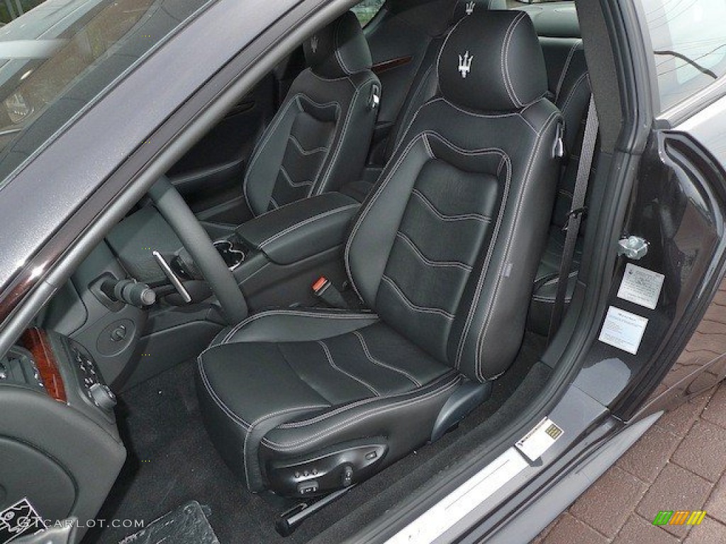 2012 Maserati GranTurismo S Automatic Front Seat Photo #66536613