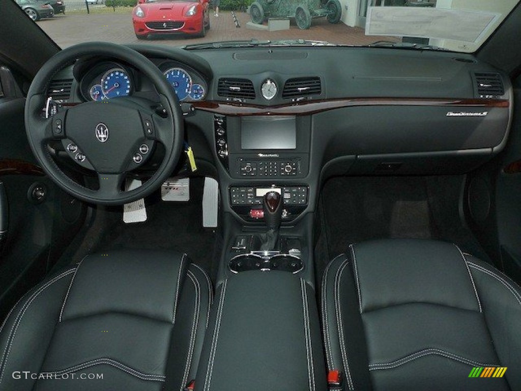 2012 Maserati GranTurismo S Automatic Nero Dashboard Photo #66536622