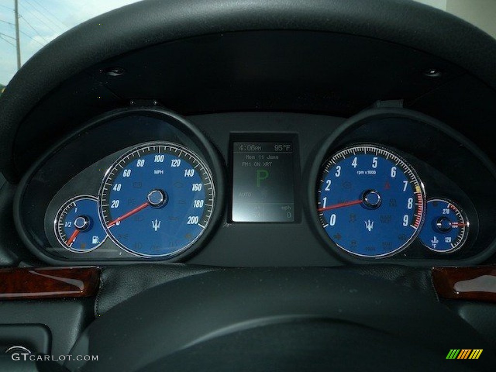 2012 Maserati GranTurismo S Automatic Gauges Photo #66536640
