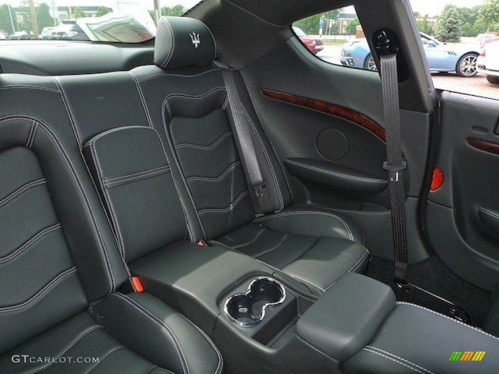 2012 Maserati GranTurismo S Automatic Rear Seat Photo #66536667