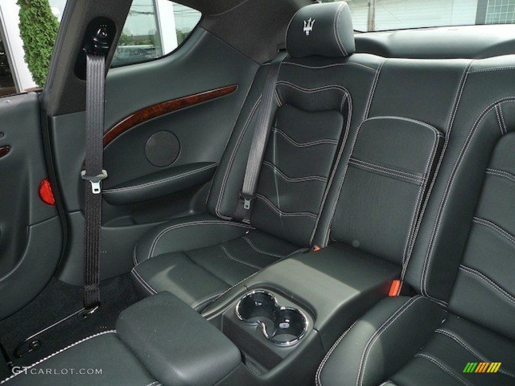 2012 Maserati GranTurismo S Automatic Rear Seat Photo #66536676