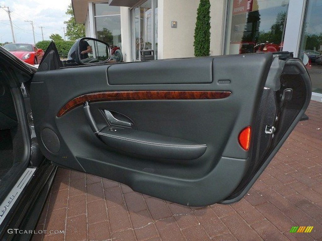 2012 Maserati GranTurismo S Automatic Nero Door Panel Photo #66536685