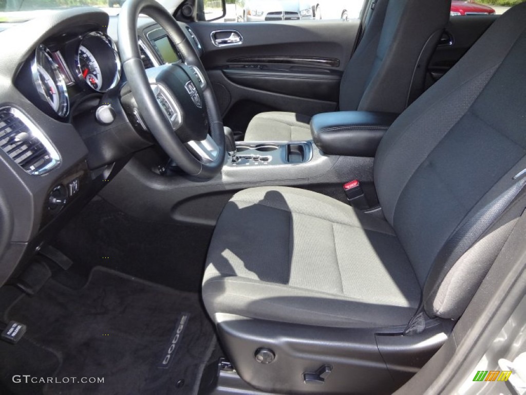 2012 Durango Crew - Mineral Gray Metallic / Black photo #4