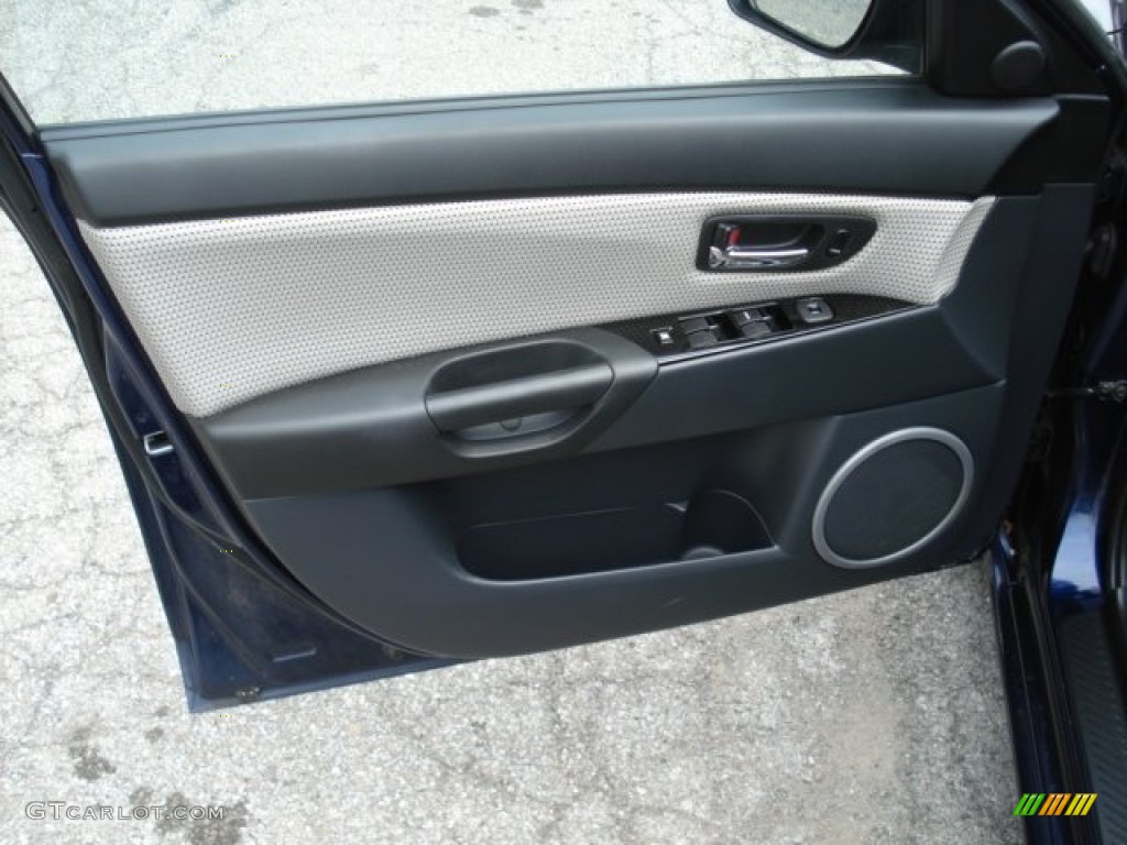2008 MAZDA3 s Touring Hatchback - Stormy Blue Mica / Beige photo #15