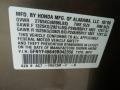 YR573M: Mocha Metallic 2009 Honda Pilot EX-L 4WD Color Code