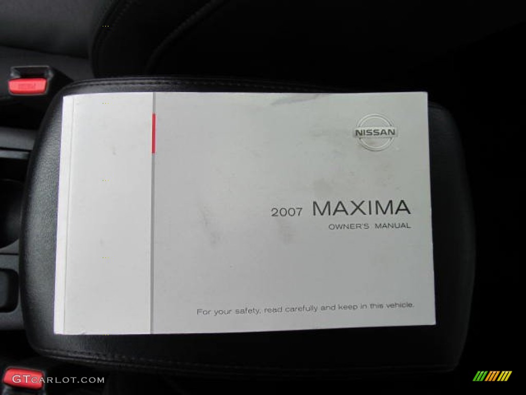 2007 Maxima 3.5 SL - Precision Gray Metallic / Charcoal photo #19