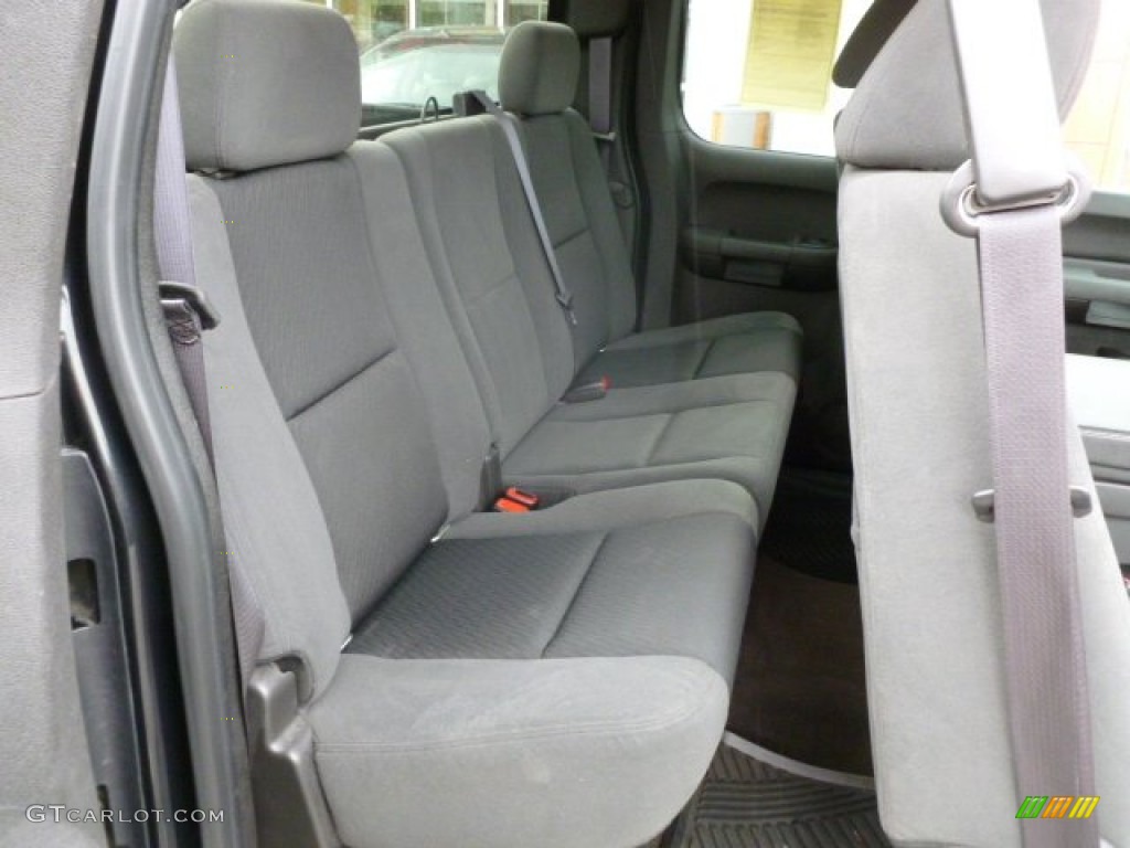 2009 Silverado 1500 LT Extended Cab 4x4 - Black Granite Metallic / Ebony photo #11
