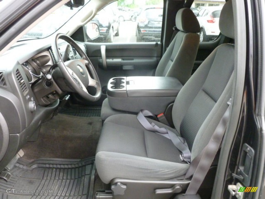 2009 Silverado 1500 LT Extended Cab 4x4 - Black Granite Metallic / Ebony photo #15