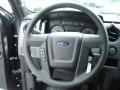 Steel Gray Steering Wheel Photo for 2012 Ford F150 #66540924