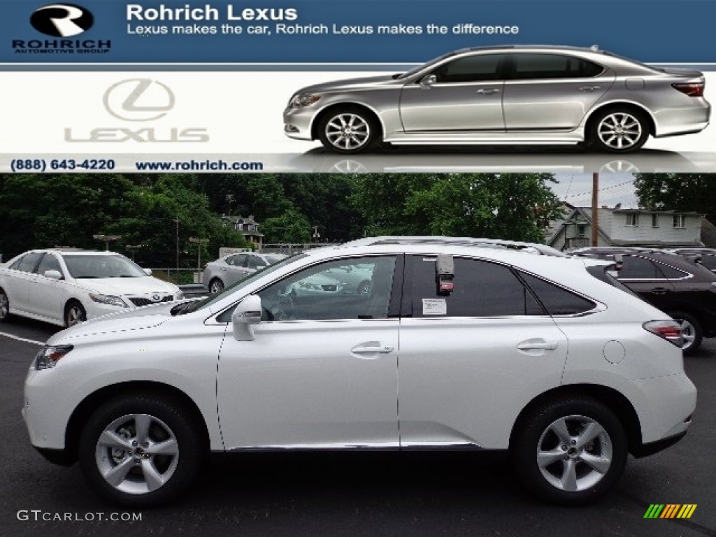 Starfire White Pearl Lexus RX