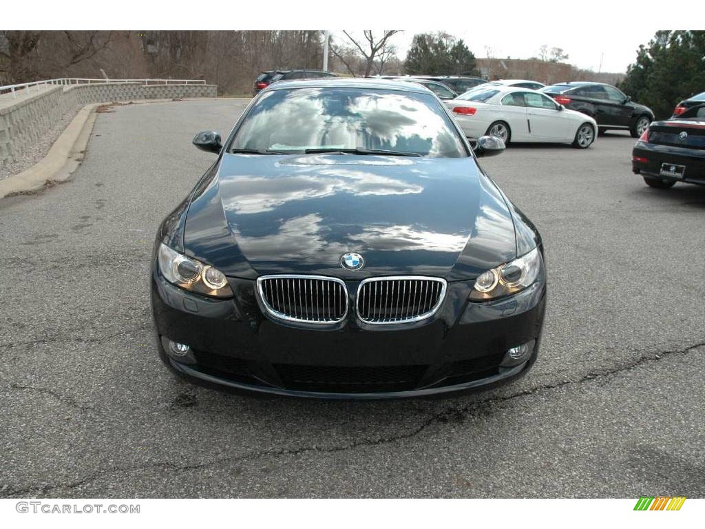2009 3 Series 328i Convertible - Jet Black / Chestnut Brown Dakota Leather photo #8