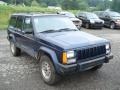 1996 Dark Blue Pearl Jeep Cherokee Sport 4WD  photo #1