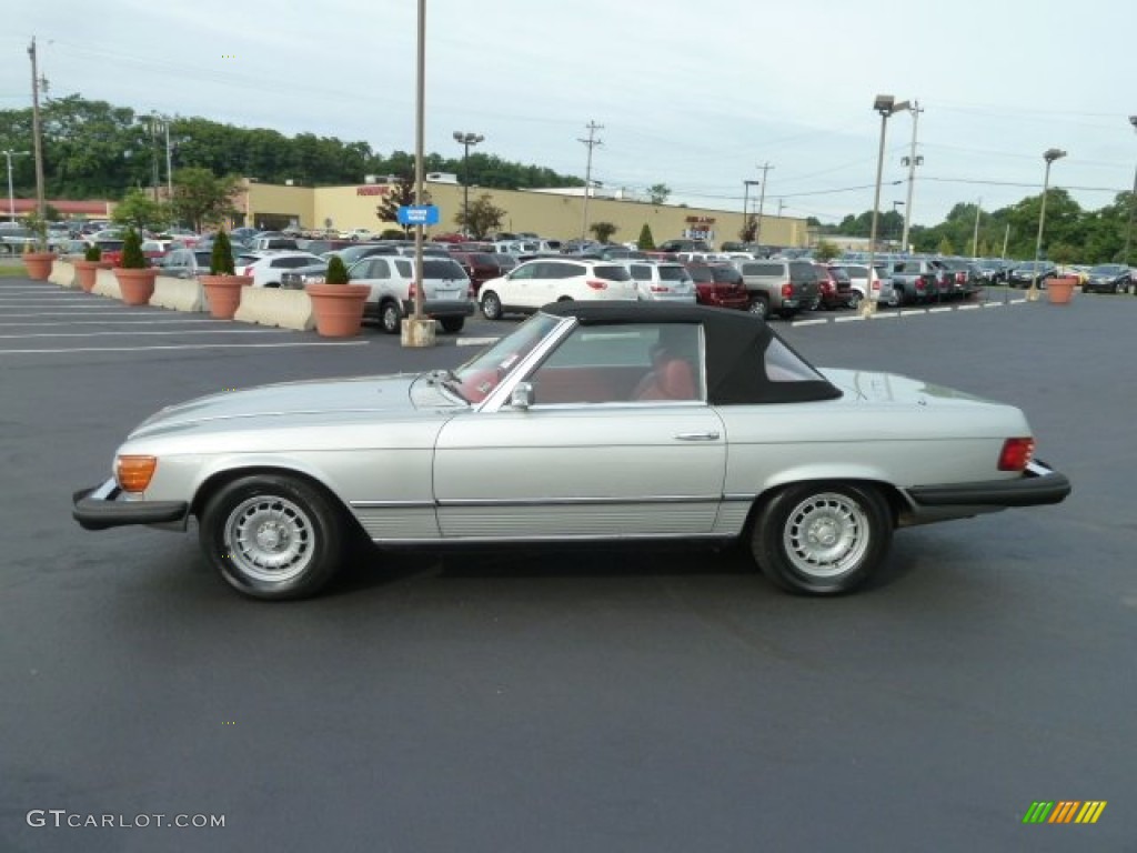 Astral Silver Metallic 1975 Mercedes-Benz SL Class 450 SL Roadster Exterior Photo #66542397