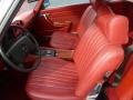 1975 Mercedes-Benz SL Class Red Interior Interior Photo