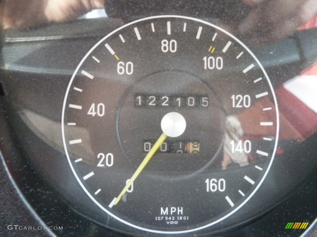 1975 Mercedes-Benz SL Class 450 SL Roadster Gauges Photo #66542478