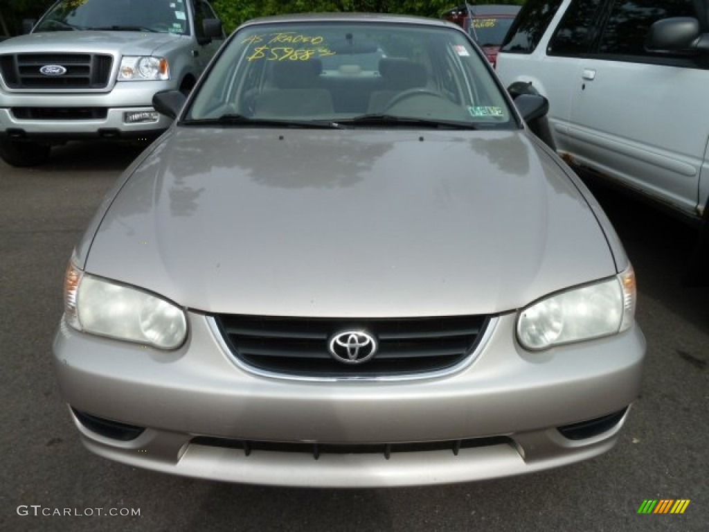 2001 Corolla CE - Sandrift Beige Metallic / Pebble Beige photo #5