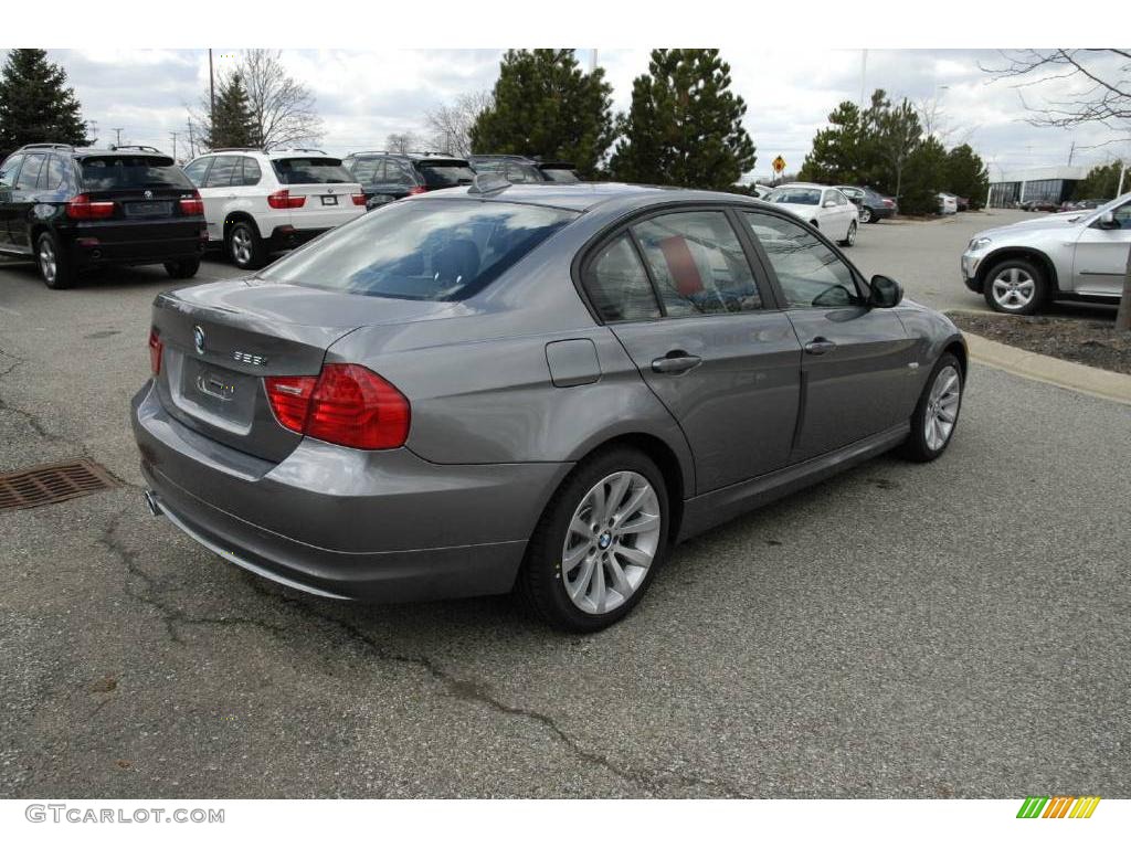 2009 3 Series 328xi Sedan - Space Grey Metallic / Black Dakota Leather photo #5