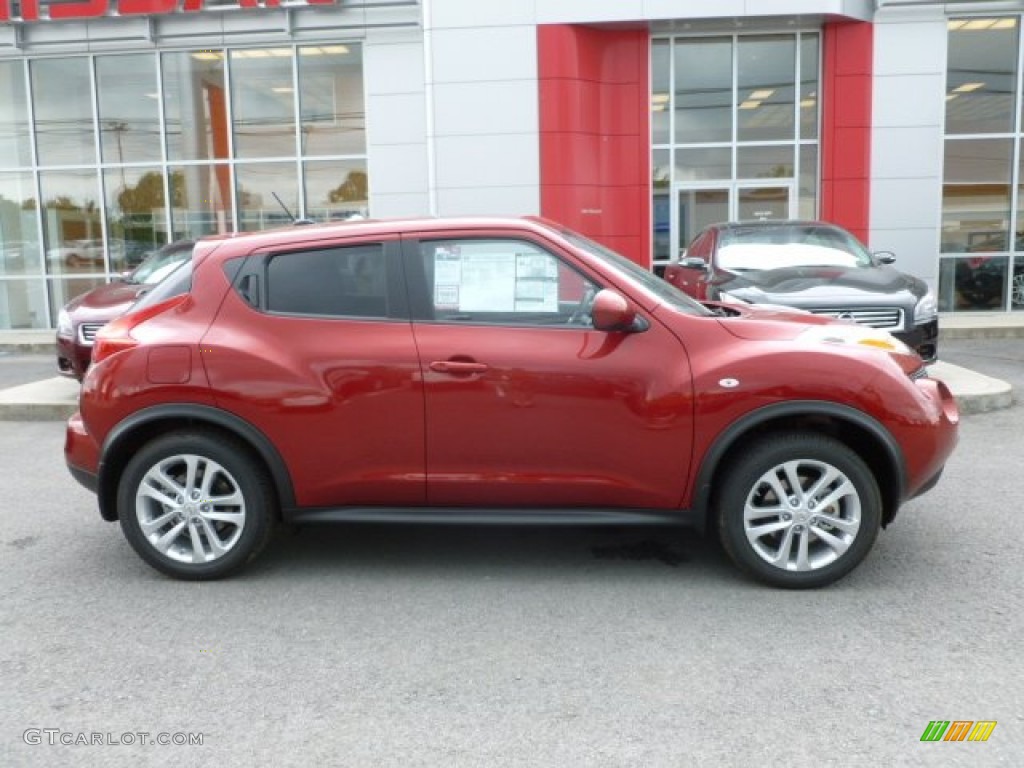 Cayenne Red 2012 Nissan Juke SV AWD Exterior Photo #66542712