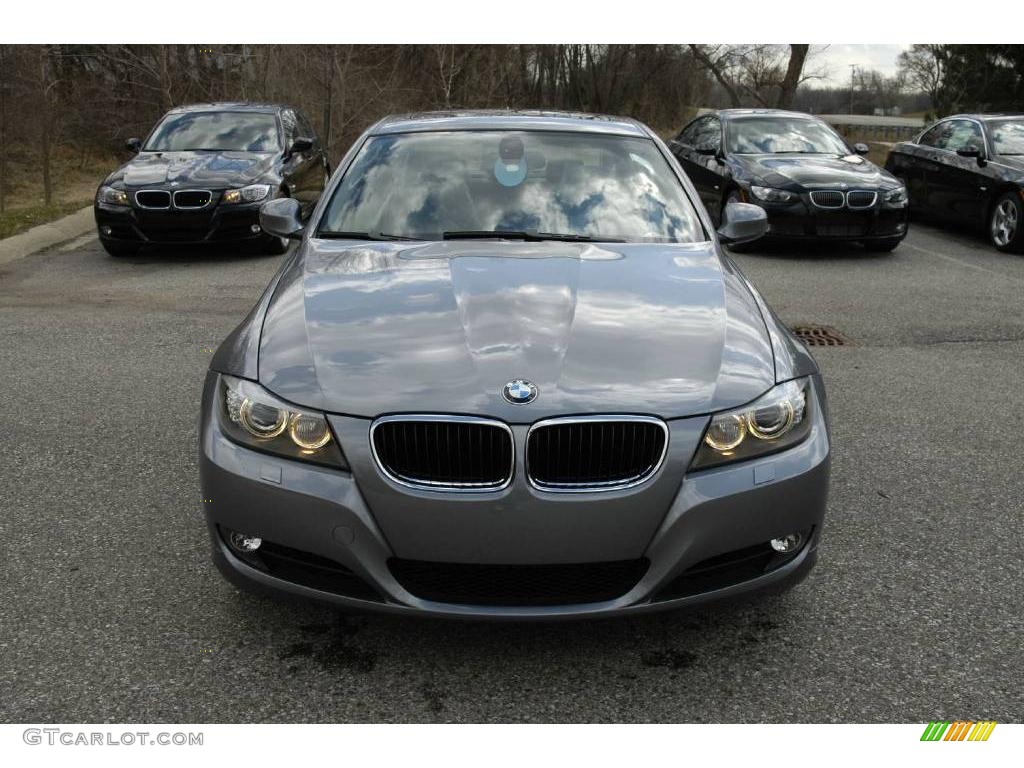 2009 3 Series 328xi Sedan - Space Grey Metallic / Black Dakota Leather photo #8