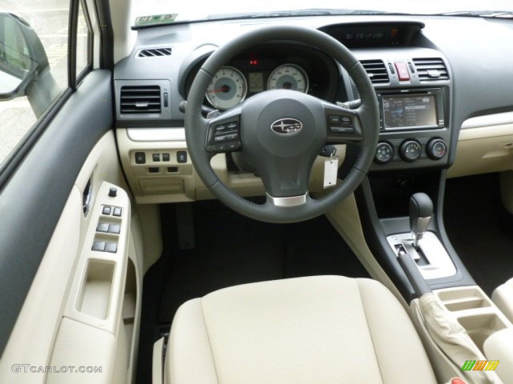 2012 Subaru Impreza 2.0i Premium 4 Door Ivory Dashboard Photo #66543252