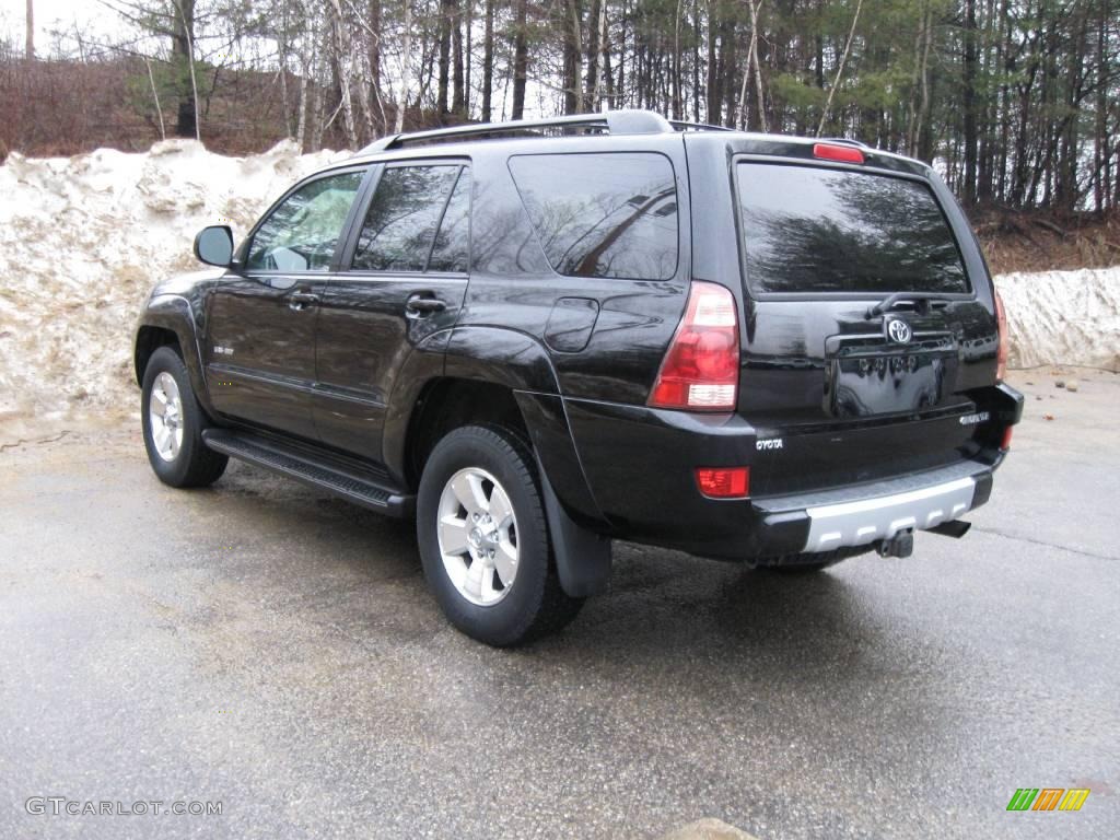 2004 4Runner SR5 4x4 - Black / Stone photo #9