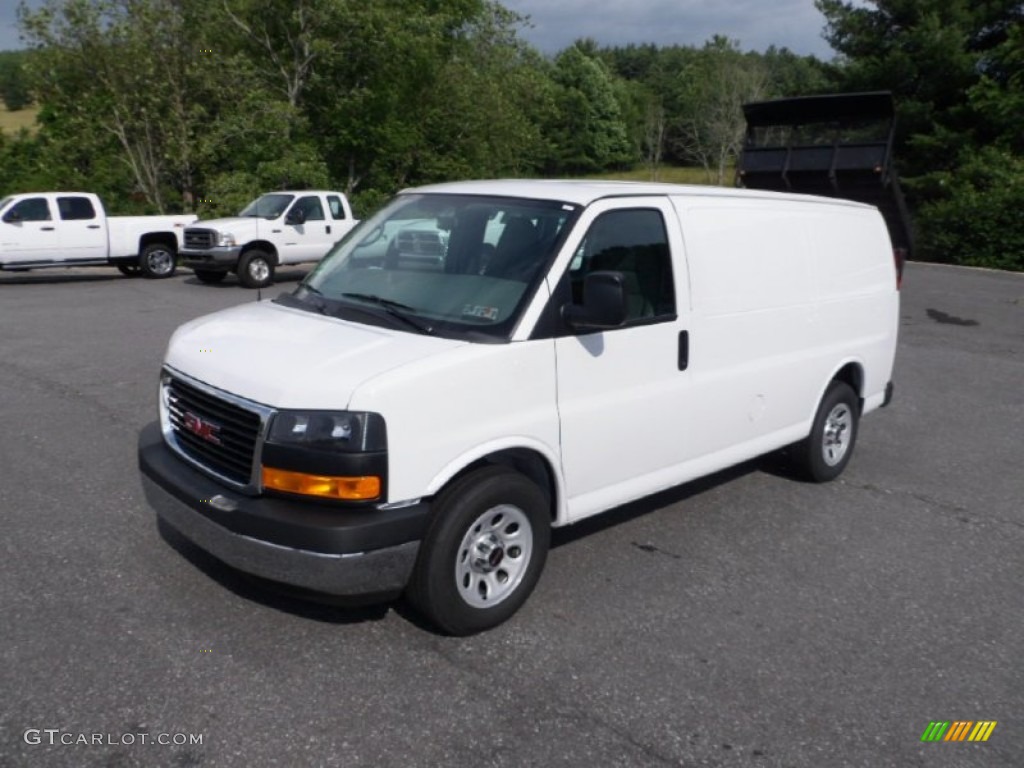 Summit White 2012 GMC Savana Van 1500 Cargo Exterior Photo #66544424