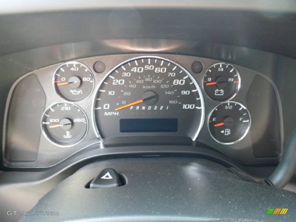 2012 GMC Savana Van 1500 Cargo Gauges Photo #66544485