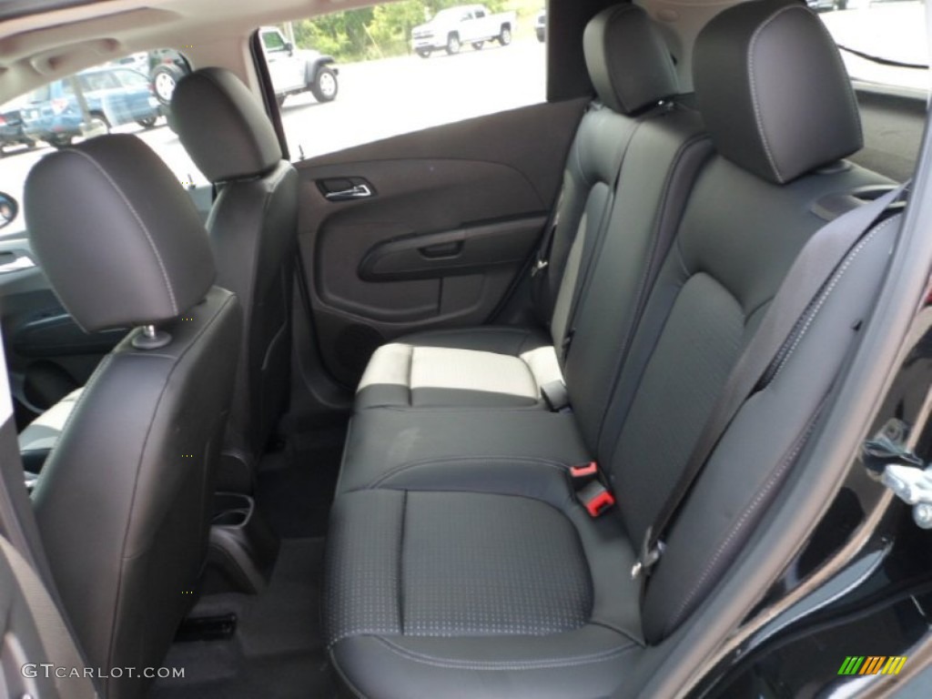 2012 Chevrolet Sonic LTZ Hatch Rear Seat Photo #66545277