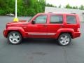 Deep Cherry Red Crystal Pearl 2012 Jeep Liberty Jet Exterior