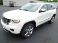 2012 Stone White Jeep Grand Cherokee Overland 4x4  photo #2