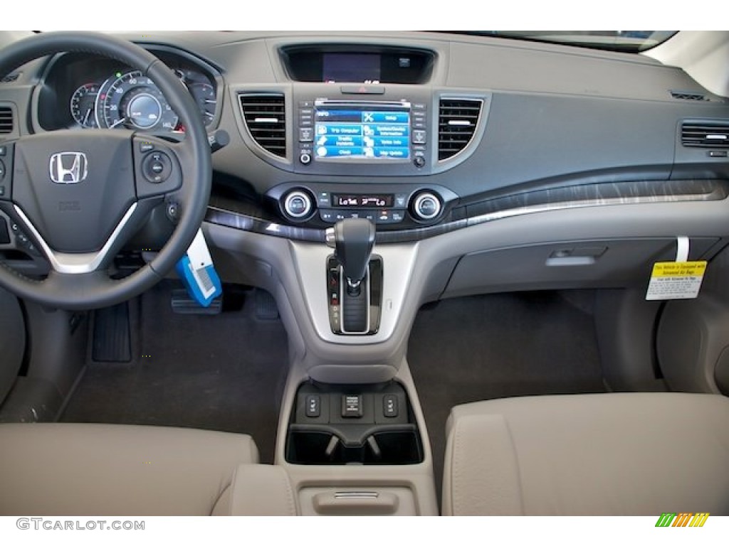 2012 Honda CR-V EX-L Gray Dashboard Photo #66546759