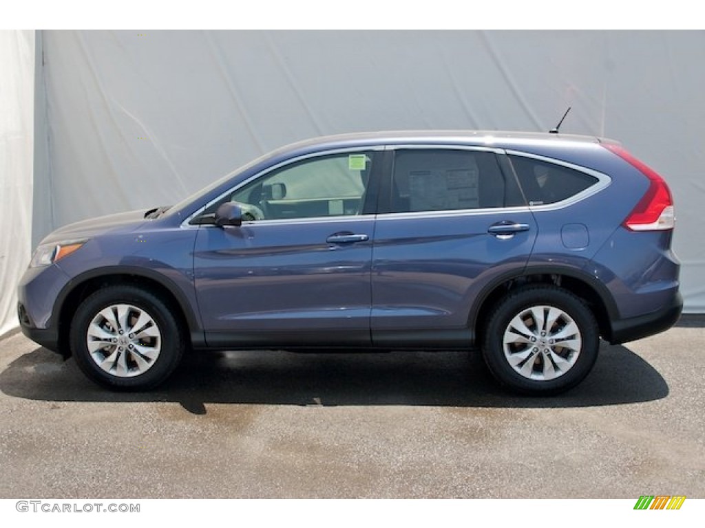 Twilight Blue Metallic 2012 Honda CR-V EX Exterior Photo #66546945